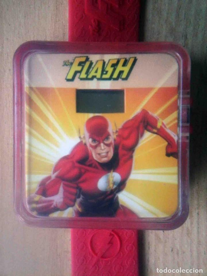 Figuras de goma y PVC: Reloj Flash - DC C&oacute;mics McDonalds - Foto 2