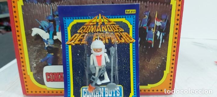Figuras de goma y PVC: ANTIGUO COMAN BOYS DE COMANSI COMANDOS DEL ESPACIO - Foto 2