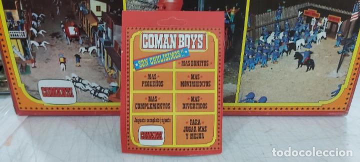 Figuras de goma y PVC: ANTIGUO COMAN BOYS DE COMANSI FAR WEST - Foto 2