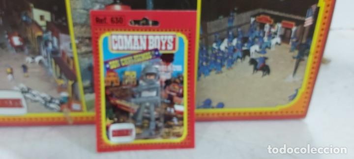 Figuras de goma y PVC: ANTIGUO COMAN BOYS DE COMANSI FAR WEST - Foto 1