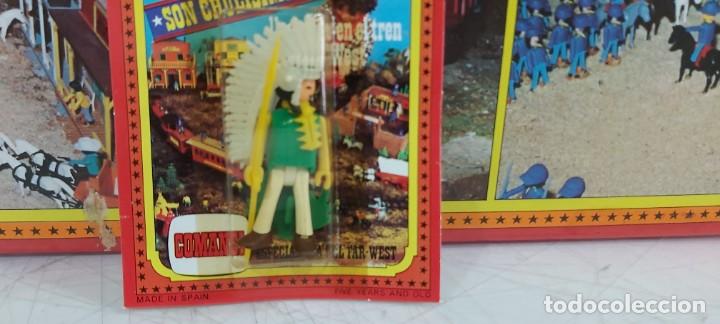 Figuras de goma y PVC: ANTIGUO COMAN BOYS DE COMANSI FAR WEST - Foto 2