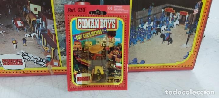 Figuras de goma y PVC: ANTIGUO COMAN BOYS DE COMANSI FAR WEST - Foto 1