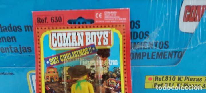Figuras de goma y PVC: ANTIGUO COMAN BOYS DE COMANSI FAR WEST - Foto 2