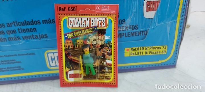 Figuras de goma y PVC: ANTIGUO COMAN BOYS DE COMANSI FAR WEST - Foto 1