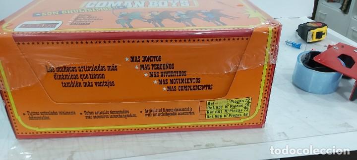 Figuras de goma y PVC: ANTIGUA CAJA PRECINTADA DE COMAN BOYS COMANSI REF 810 - Foto 1