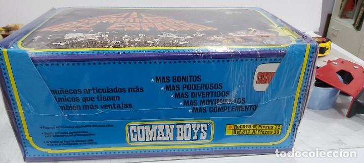 Figuras de goma y PVC: ANTIGUA CAJA PRECINTADA DE COMAN BOYS COMANSI REF 810 - Foto 1