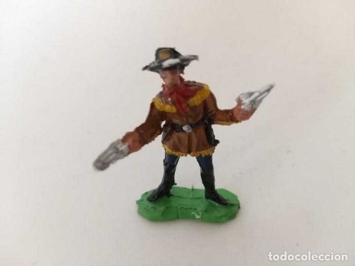 Figuras de goma y PVC: Mini oeste Comansi federales - Foto 1
