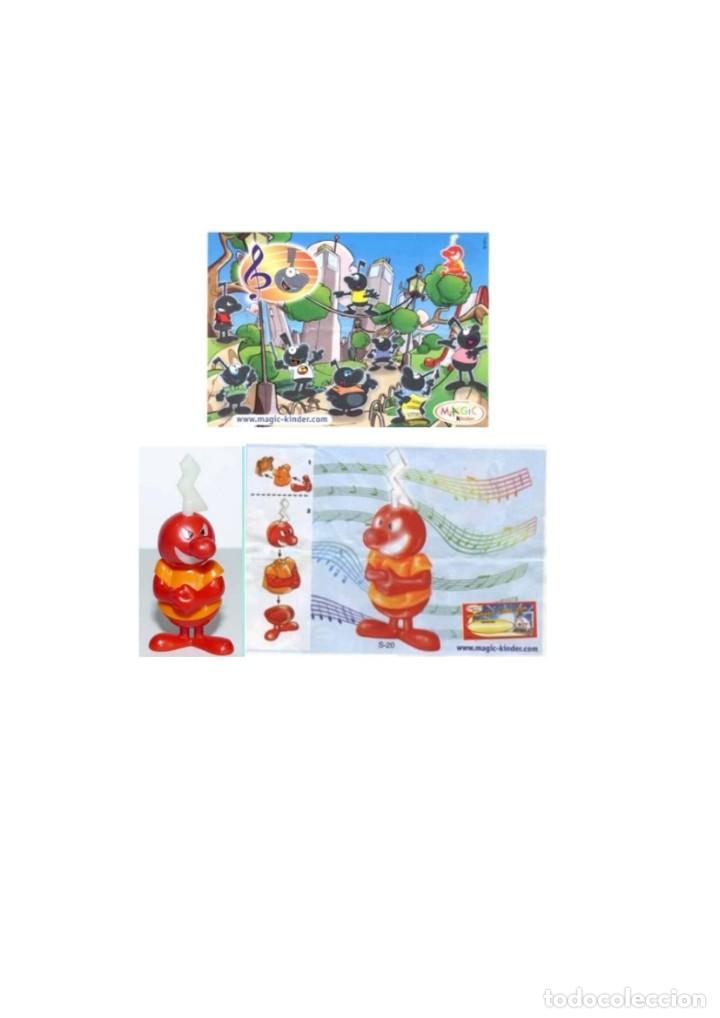 Figurines en Caoutchouc et PVC: Notas musicales: S-20 solista + BPZ