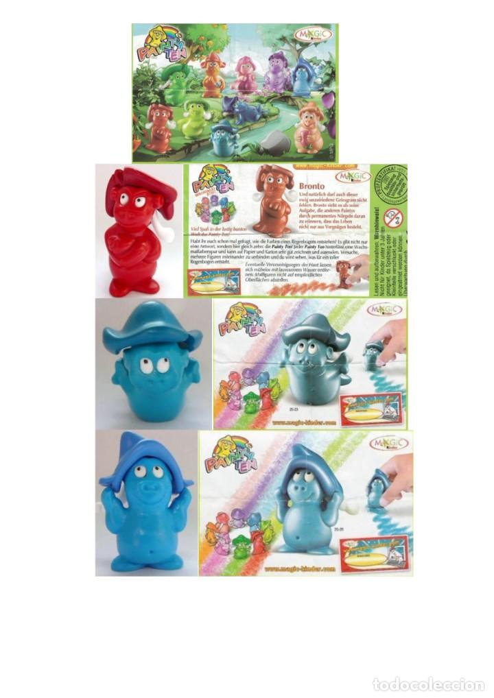 Figurines en Caoutchouc et PVC: Painty&rsquo;Ten: 2S-19, 2S-23 y 2S-26 + 3 BPZ, uno en alem&aacute;n