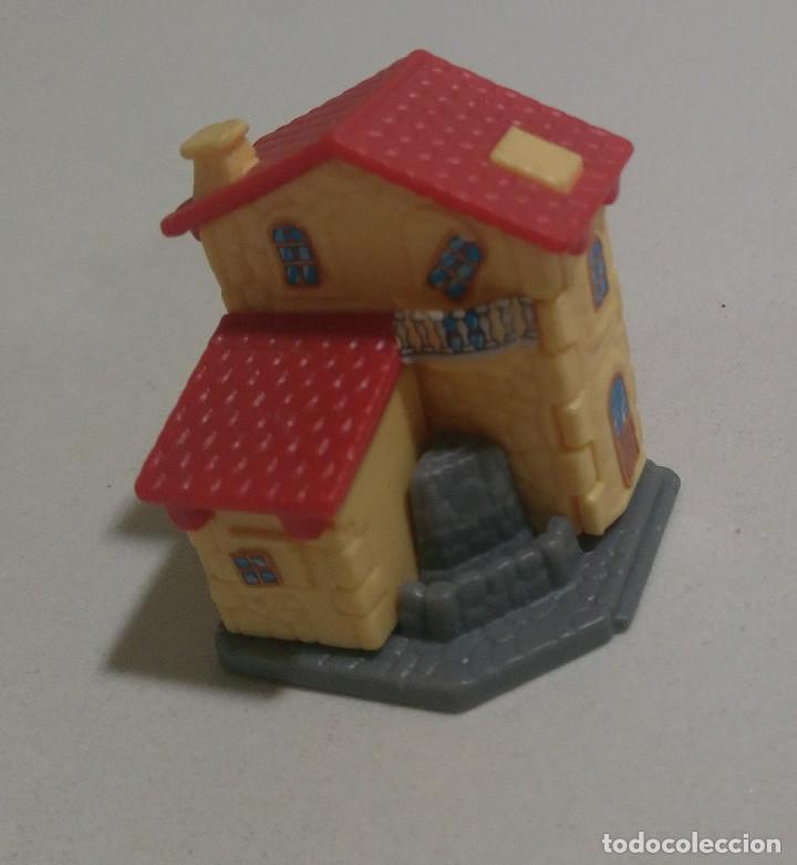 Kinder Figures: KINDER CASA MINIATURA POBLADO PUEBLO ARQUITECTURA ESCALA panaderia