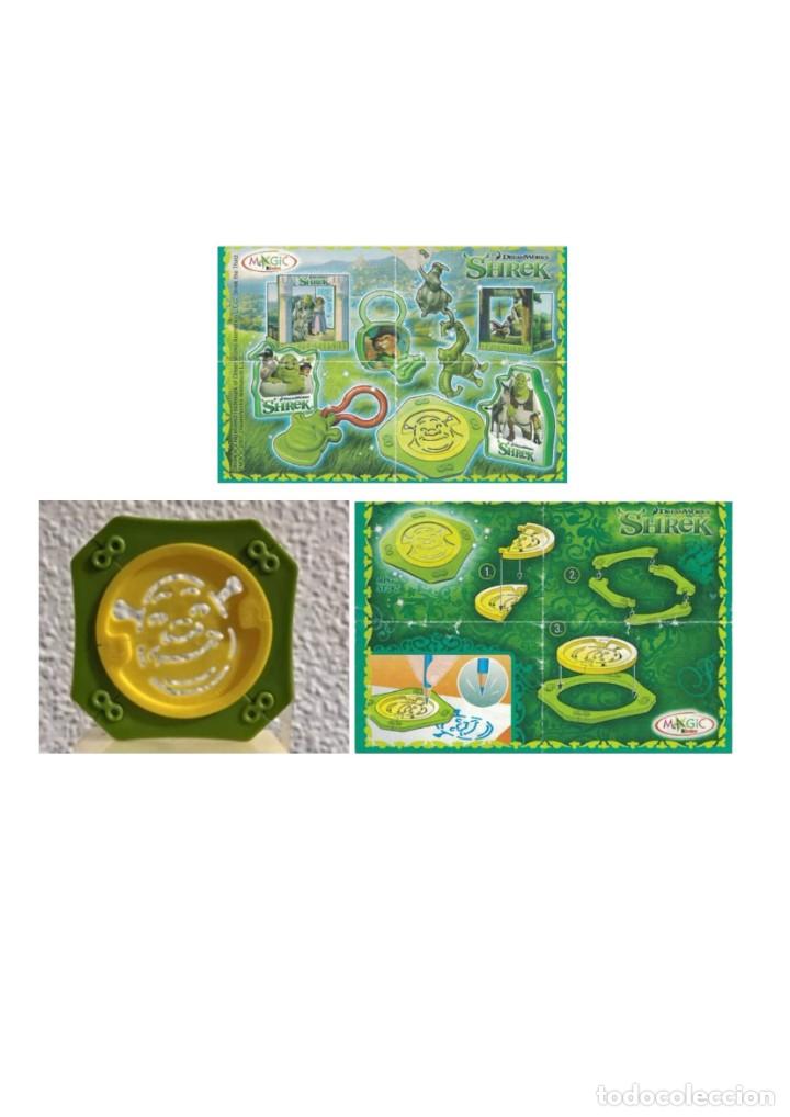 Kinder Figures: Shrek-accesorios: ST282 + BPZ