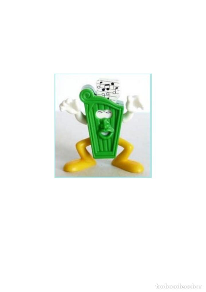 Kinder Figures: K99 N&ordm; 81 Instrumentos musicales- Arpa