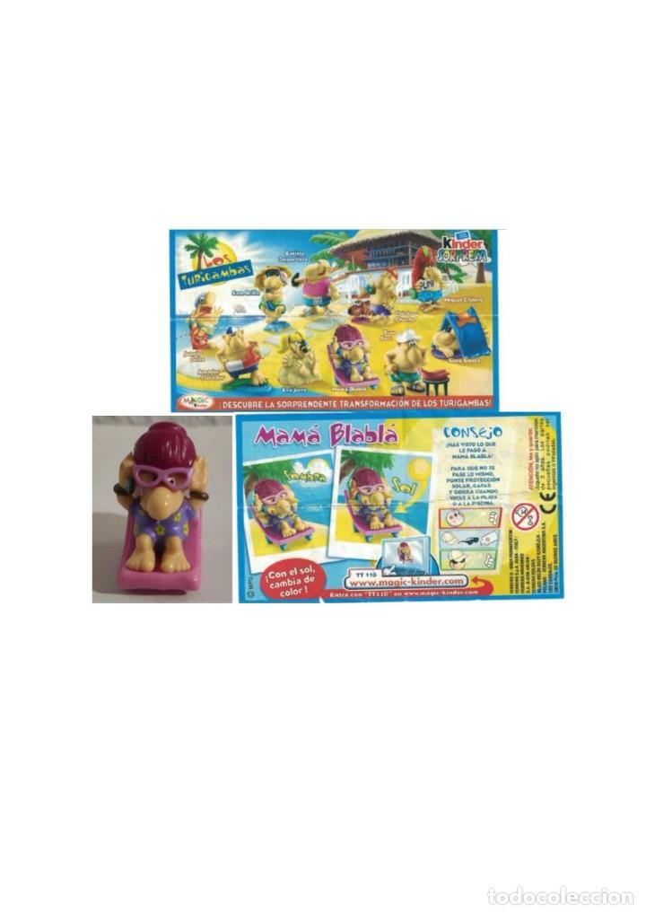 Kinder Figures: Turicambas: TT110 Mama blabl&aacute; + BPZ