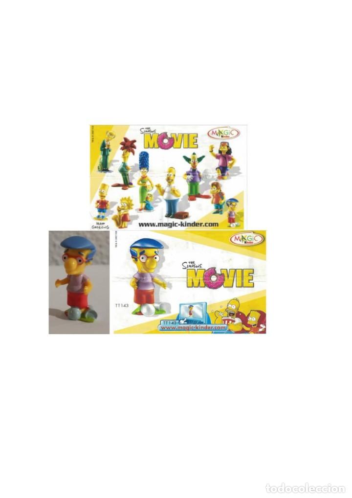 Kinder Figures: The Simpson Movies: TT143 Mario el bonach&oacute;n + BPZ