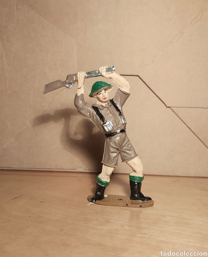 Figuras de goma y PVC: Comansi. Ej&eacute;rcitos del Mundo - Soldado Ingl&eacute;s. - Foto 1