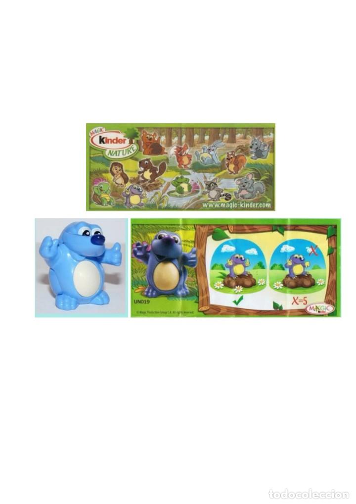 Kinder Figures: Animales roedores: UN019 Topo + BPZ