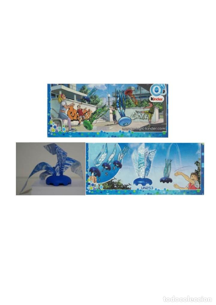 Kinder Figures: UN253 cometa azul oscuro + BPZ