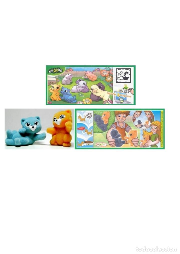 Kinder Figures: Pareja de animales: FT023 Gatos + BPZ