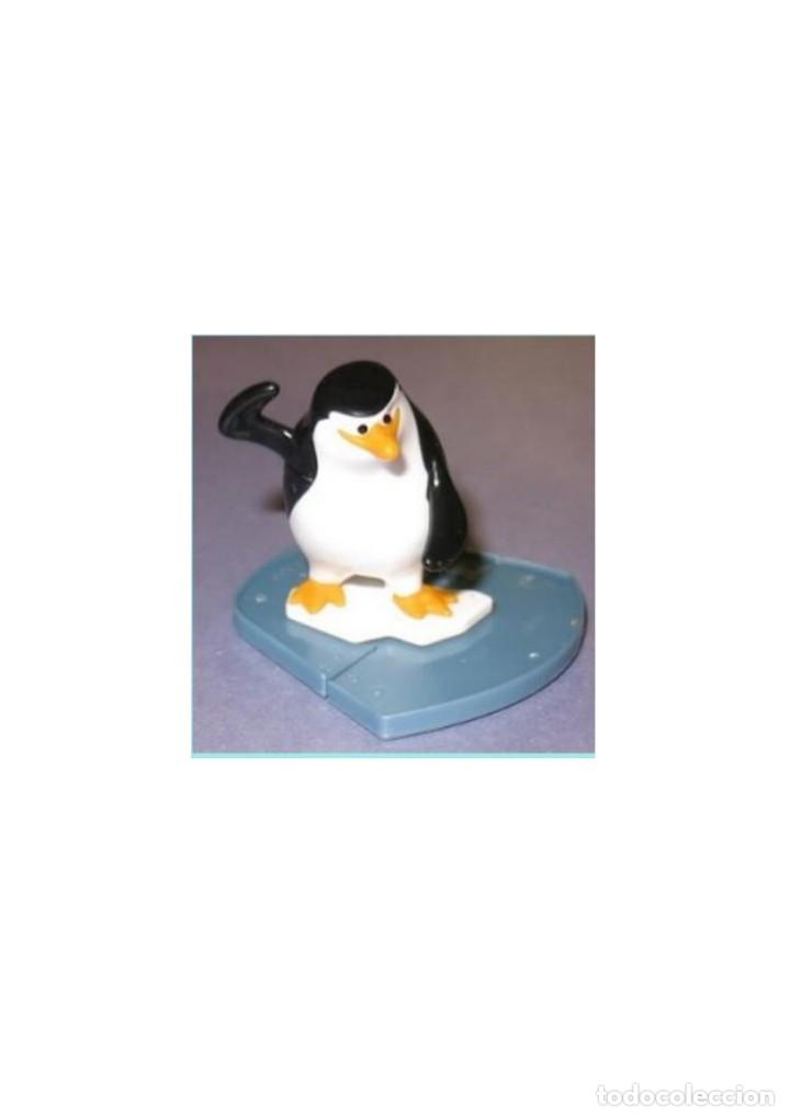 Figuras de goma Kinder: Ping&uuml;inos de Madagascar: FF335 Skipper - Foto 1