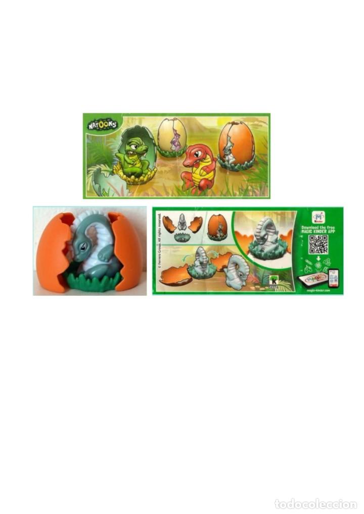Figuras de goma Kinder: Dinosaurios: SE116 + BPZ - Foto 1