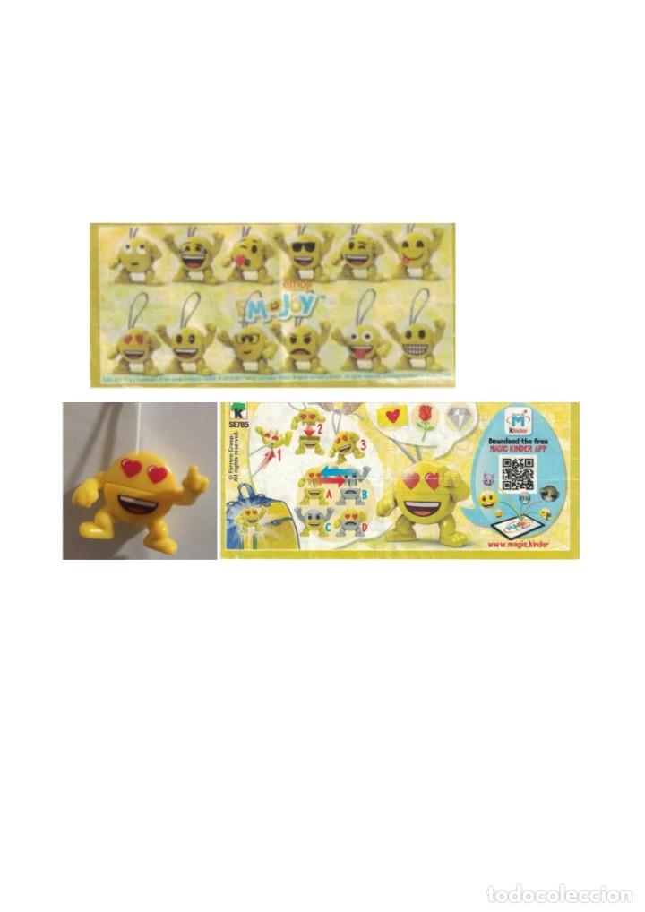 Figuras de goma Kinder: SE785 Emojoy +BPZ - Foto 1