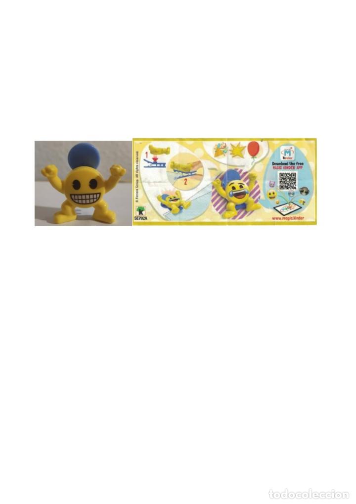 Figuras de goma Kinder: SE792 Emojoy + BPZ - Foto 1