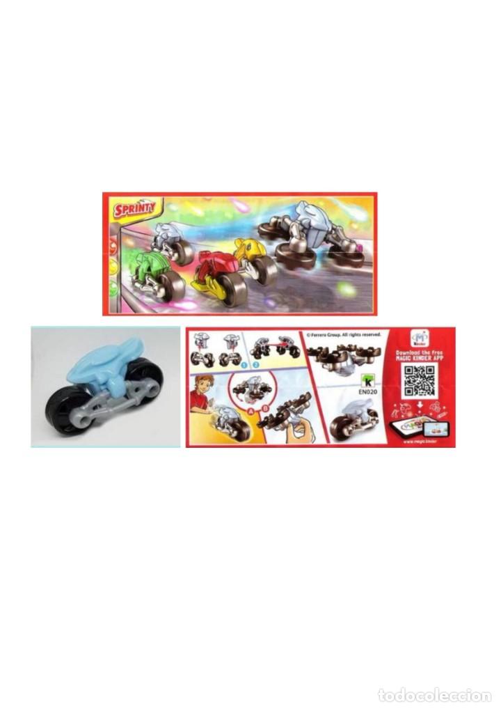 Figuras de goma Kinder: EN020 Azul + BPZ - Foto 1