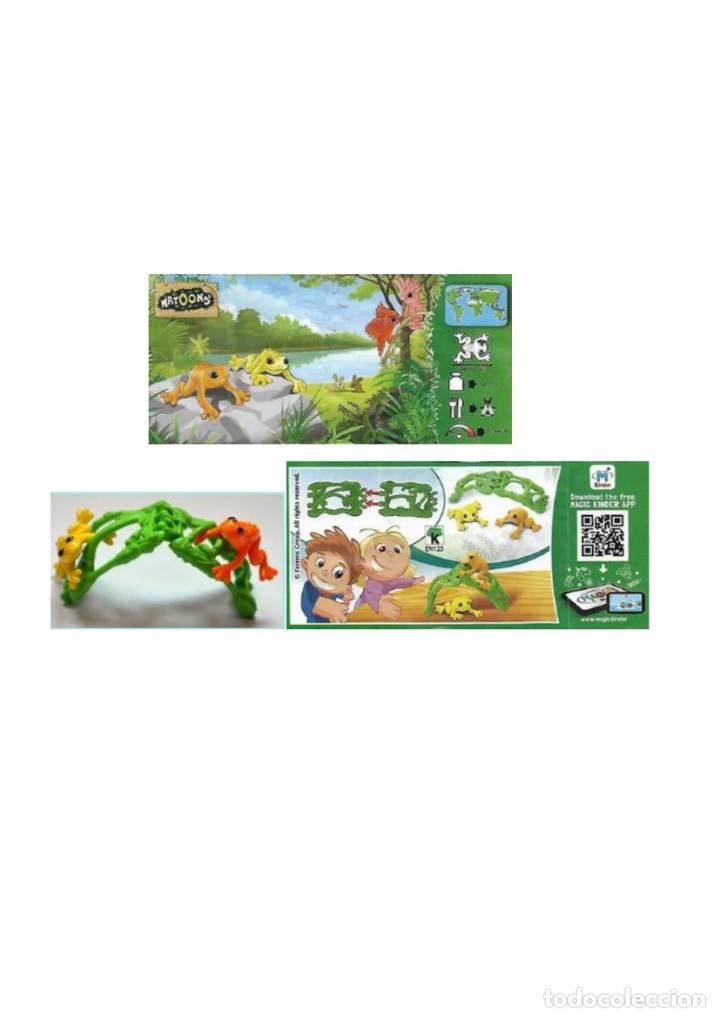 Figuras de Borracha e PVC: Animales: EN125 Sapos + BPZ