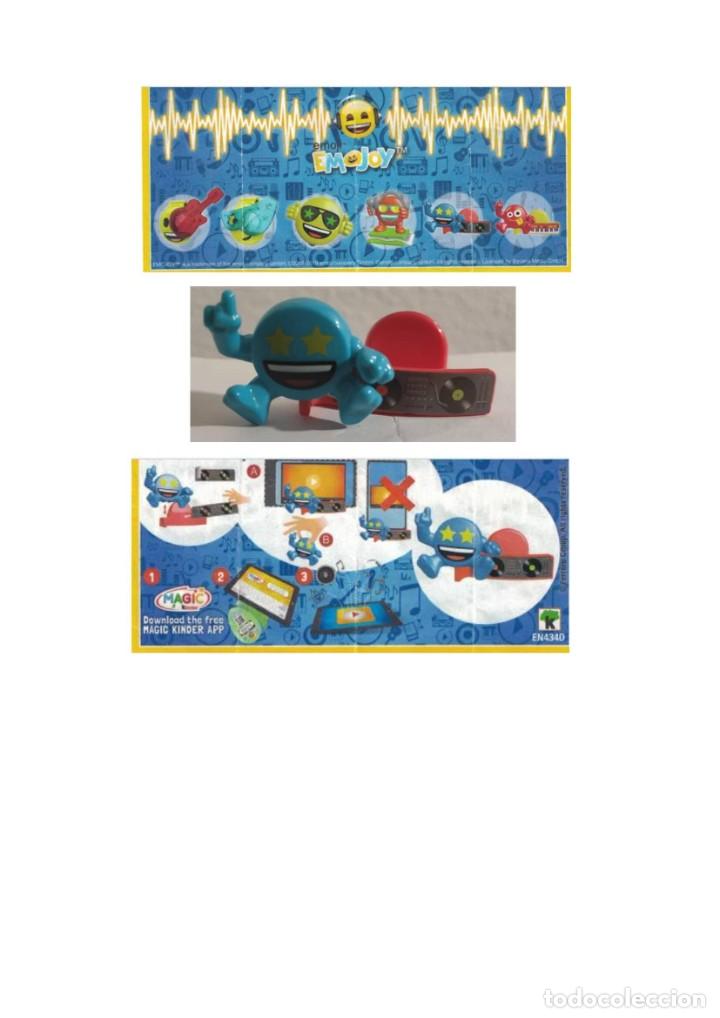 Figuras de goma Kinder: Emojoy: EN434D + BPZ - Foto 1