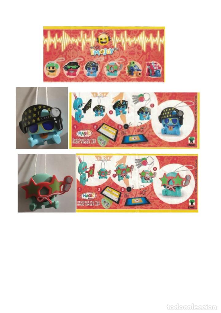 Figuras de Borracha e PVC: Emojoy: EN600(sin BPZ) y EN601 + 1 BPZ