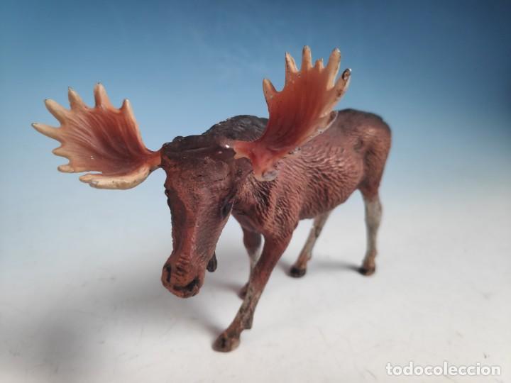 Figuras de goma y PVC: Alce Elastolin 1930 - Foto 2