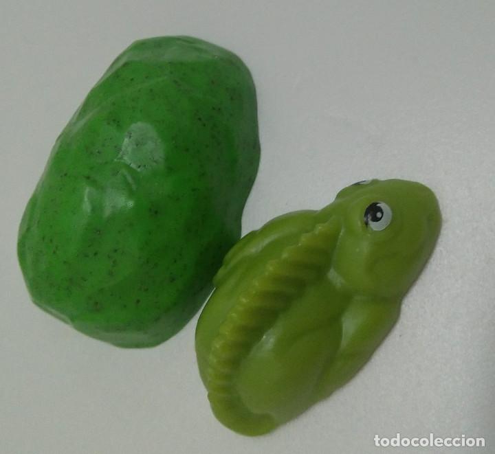 Figuras de Borracha e PVC: kinder fosil dinosaurio mu&ntilde;eco figura dino fosilizado caparazon arqueologia lagarto reptil