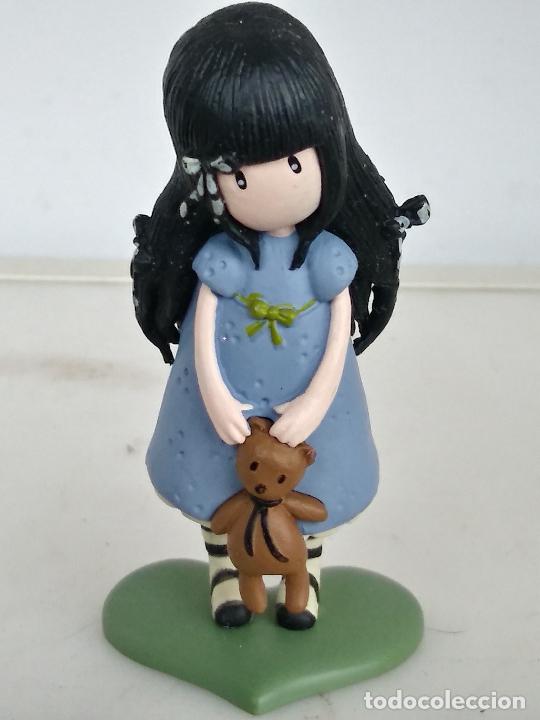 Figuras de Borracha e PVC: Gorjuss Santoro FIGURA MU&Ntilde;ECA Y osito peluche 2016