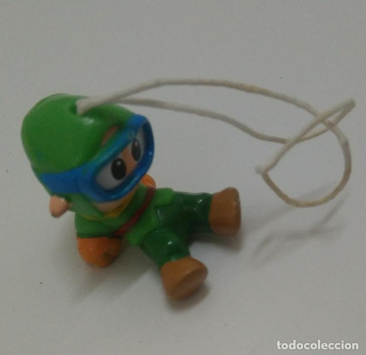 Figurines en Caoutchouc et PVC: ni&ntilde;o figura colgante kinder mu&ntilde;eco