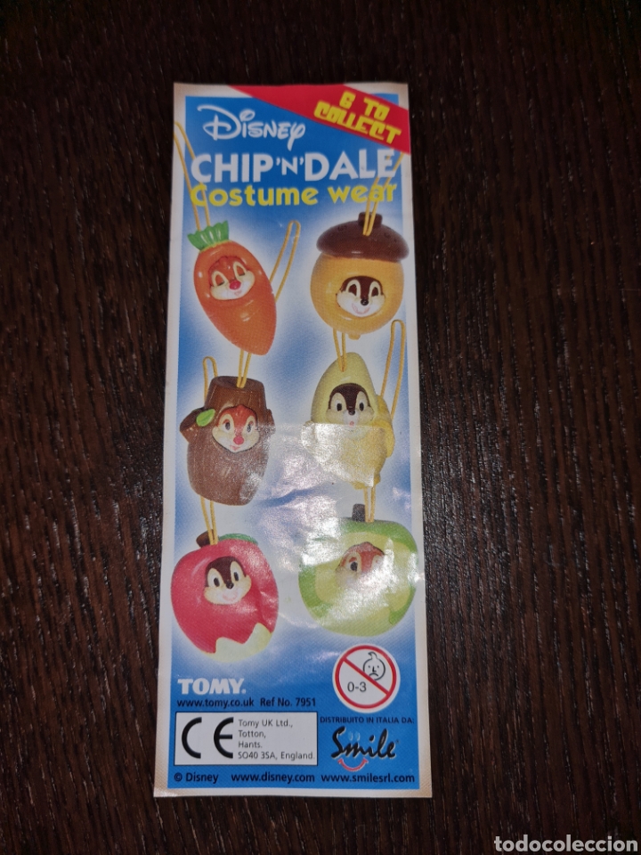bpz tomy papel instrucciones chip y chop disney - Comprar Figuras ...