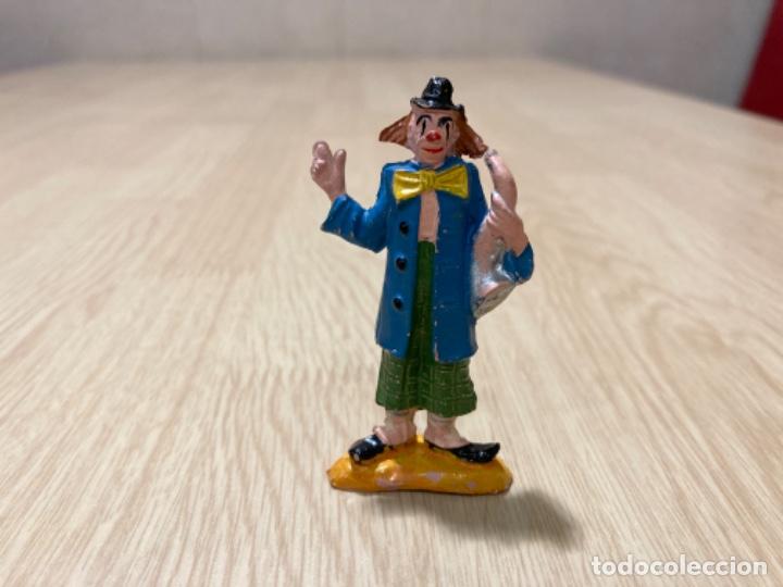 Figuras de goma y PVC: payaso circo jecsan a&ntilde;o 60 - Foto 1