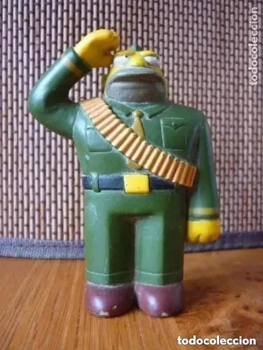 Figuras de goma y PVC: Figura abuelo Simpsons - Fox 2005 - Foto 1