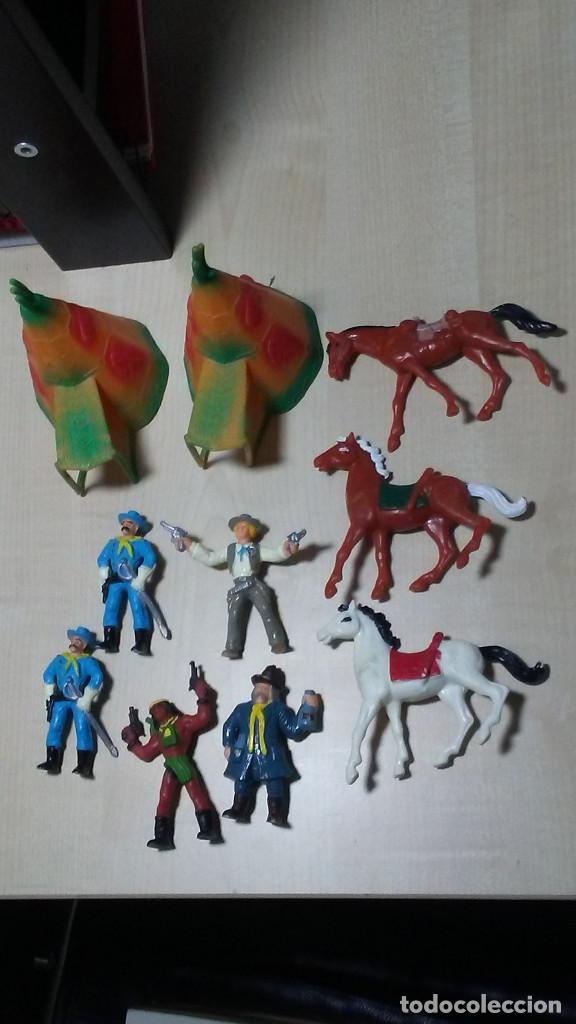 Figuras de goma y PVC: LOTE MU&Ntilde;ECOS COMANSI PRIMERA GENERACI&Oacute;N - Foto 1