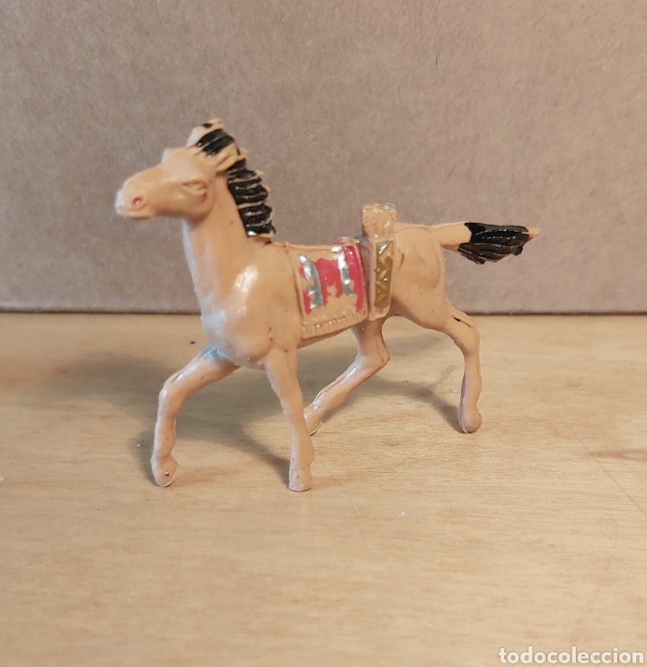 Figuras de goma y PVC: COMANSI. CABALLO INDIO MINI OESTE. - Foto 1