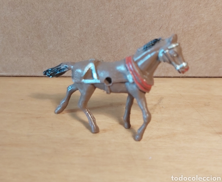 Figuras de goma y PVC: COMANSI. CABALLO CARRETA MINI OESTE. - Foto 1