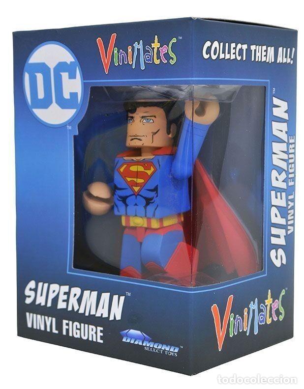 Figure di Gomma e PVC: Vinimates Figura de Superman 11 cm. (DC Comics). NUEVA EN CAJA.
