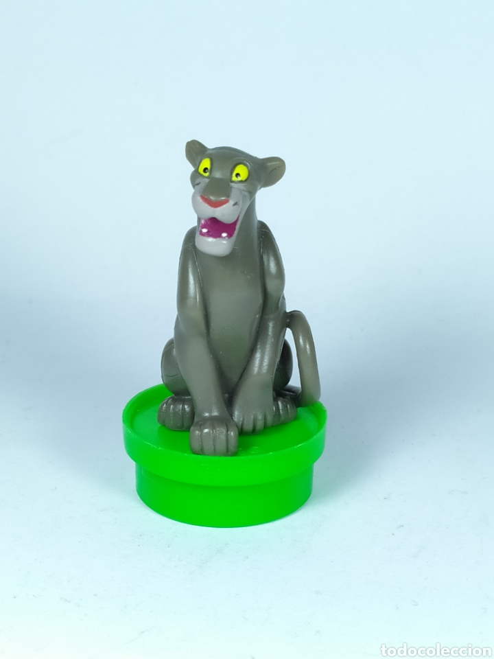 Figuras de Goma y PVC: Figura pvc. El libro de la selva, Bagueera, Nestle.