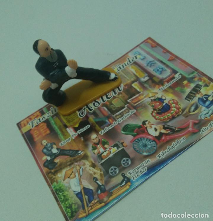 Figure di Gomma e PVC: chinito chino kinder judoka karate mu&ntilde;eco miniatura china bpz papel ferrero kinder