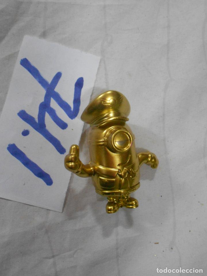 Figurines en Caoutchouc et PVC: FIGURA DIBUJOS ANIMADOS MINNION DORADO