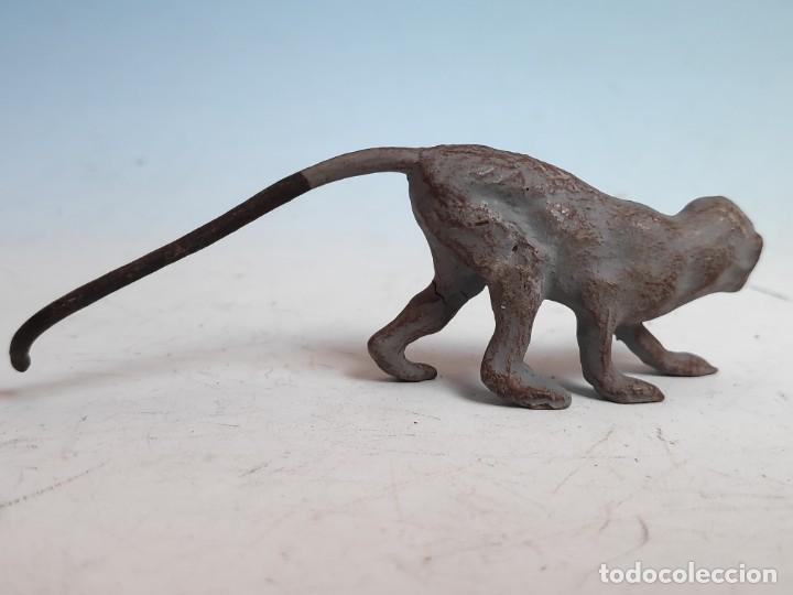 Figuras de goma y PVC: Langur gris Lineol 1950 - Foto 2