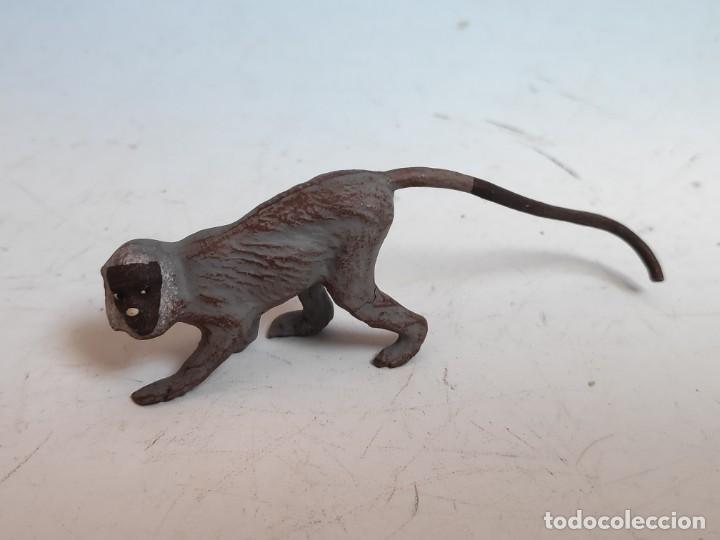 Figuras de goma y PVC: Langur gris Lineol 1950 - Foto 3