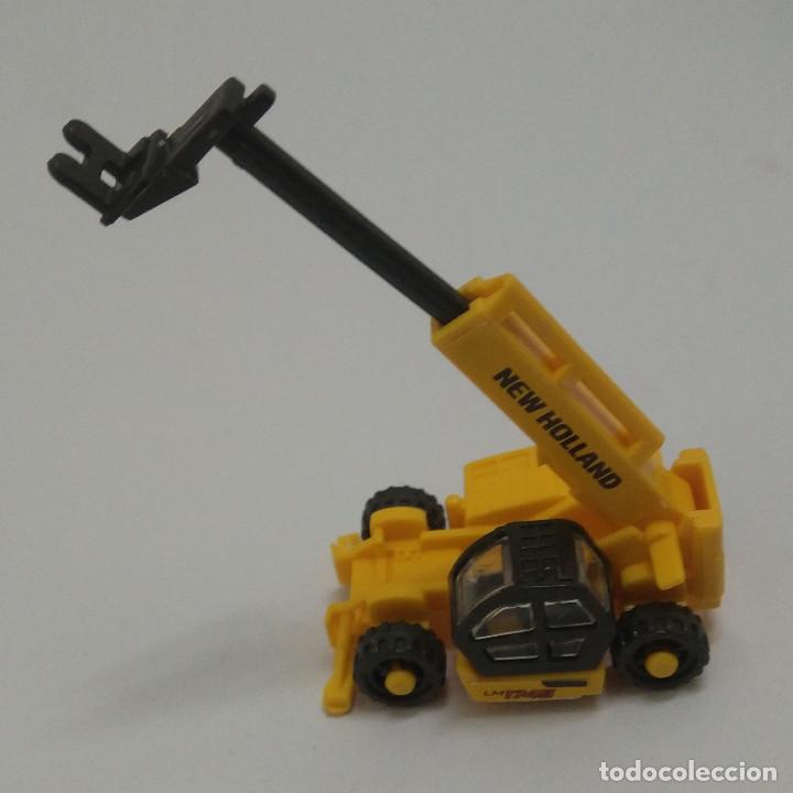 Kinder &Uuml;berraschung: grua escala miniatura kinder obra vehiculo miniatura maqueta