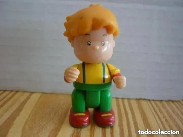Gummi- und PVC-Figuren: Figura articulada Caillou - 7 cm