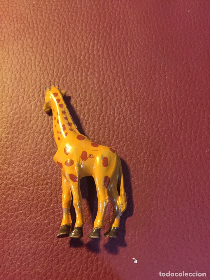 Figuras de goma y PVC: Jirafa goma pech - Foto 2