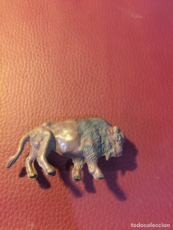 Figuras de goma y PVC: Bisonte goma pech - Foto 1